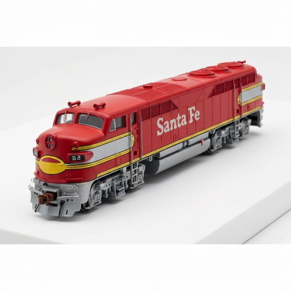 Bachmann EMD F7A Santa Fe Warbonnet